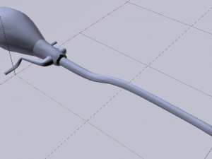 Firebolt Broomstick Modèle 3D