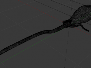 Firebolt Broomstick Modèle 3D