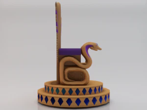 Fantasy Throne - Iridescence Throne 3D Model