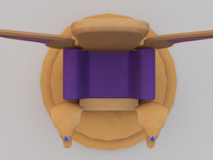 Fantasy Throne - Iridescence Throne Model 3D