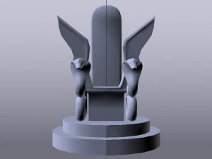 Fantasy Throne - Iridescence Throne 3D Model