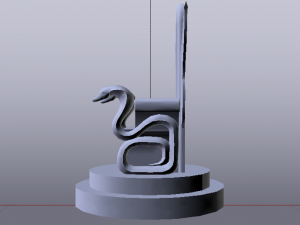 Fantasy Throne - Iridescence Throne Model 3D