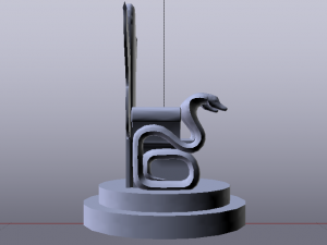 Fantasy Throne - Iridescence Throne Model 3D