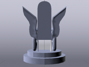 Fantasy Throne - Iridescence Throne Model 3D