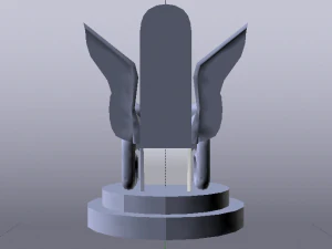 Fantasy Throne - Iridescence Throne 3D Model