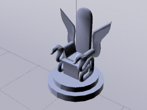 Fantasy Throne - Iridescence Throne Model 3D