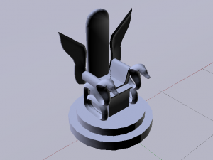 Fantasy Throne - Iridescence Throne Model 3D
