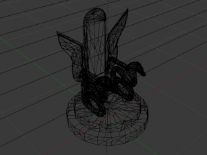 Fantasy Throne - Iridescence Throne Model 3D