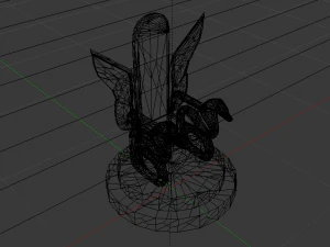 Fantasy Throne - Iridescence Throne 3D Model