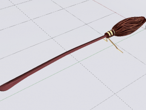 Broomstick 3D मॉडल