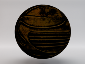 Golden Snitch 3D Model