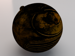 Golden Snitch 3D Model