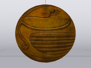 Golden Snitch 3D Model