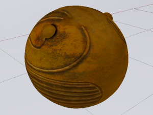 Golden Snitch 3D Model