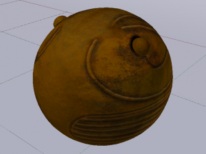 Golden Snitch 3D Model