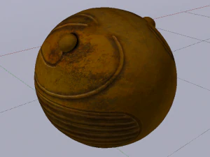 Golden Snitch 3D Model