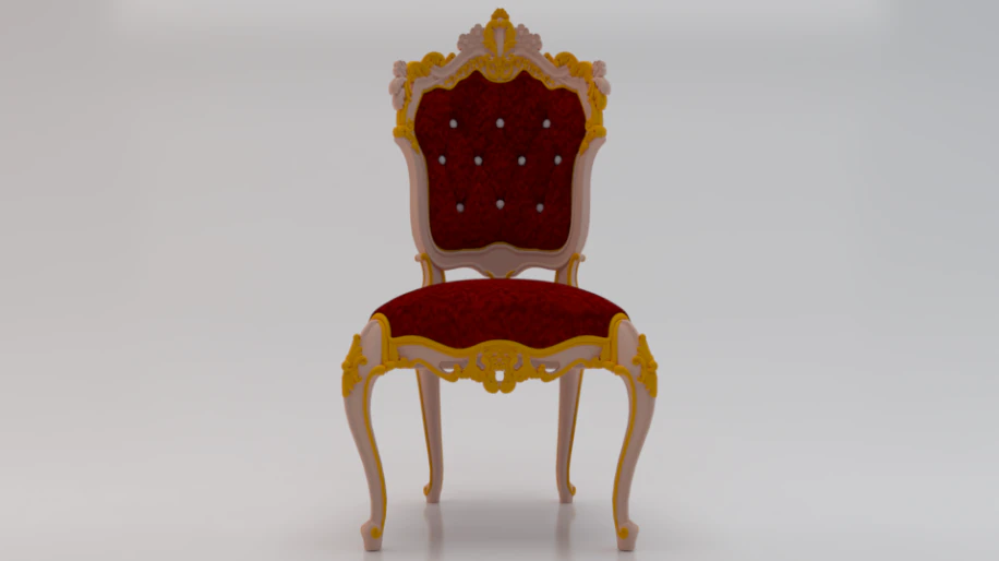 Fashionable Modern Chair 01 3D Model .c4d .max .obj .3ds .fbx .stl .blend 