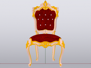 Fashionable Modern Chair 01 3D 模型