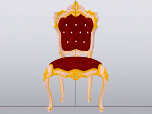 Fashionable Modern Chair 01 3D Model