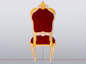 Fashionable Modern Chair 01 3D 模型