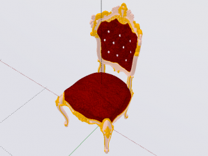 Fashionable Modern Chair 01 3D 模型