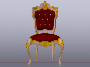 Fashionable Modern Chair 01 3D 模型