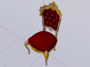 Fashionable Modern Chair 01 3D 模型