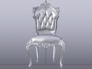 Fashionable Modern Chair 01 3D 模型