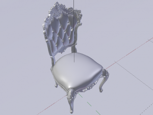 Fashionable Modern Chair 01 3D 模型