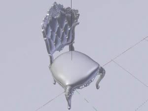 Fashionable Modern Chair 01 3D Model