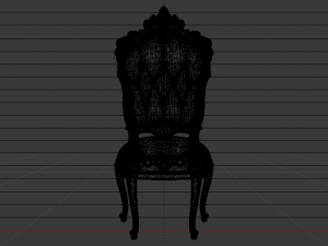 Fashionable Modern Chair 01 3D 模型