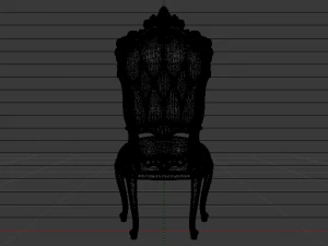 Fashionable Modern Chair 01 3D Model