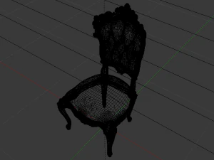 Fashionable Modern Chair 01 3D Model