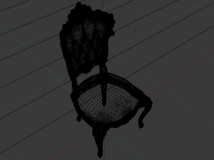 Fashionable Modern Chair 01 3D 模型