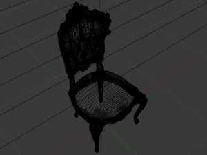 Fashionable Modern Chair 01 3D Model