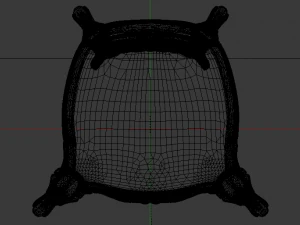 Fashionable Modern Chair 01 3D Model
