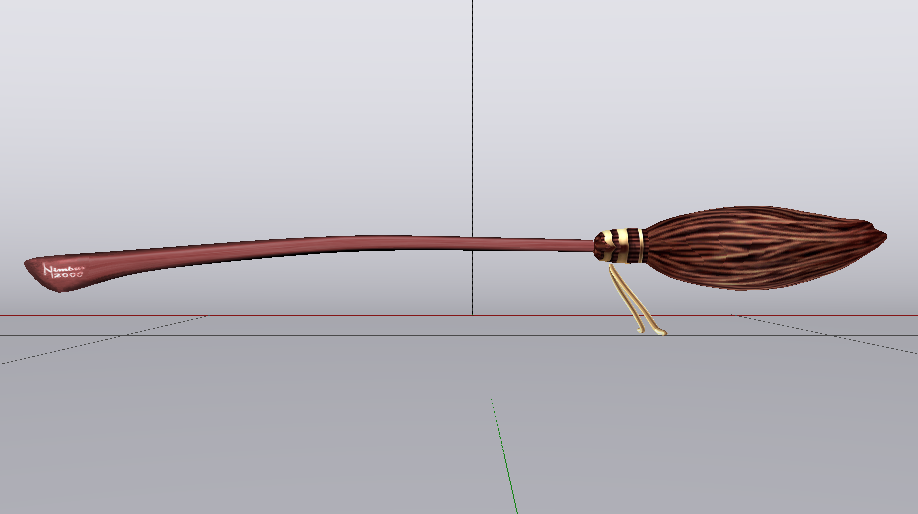 Nimbus 2000 - Broomstick 3D Model in Other 3DExport
