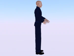 Male Mechanic 3D Model