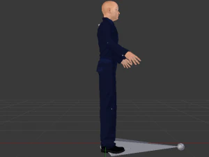 Male Mechanic 3D Model