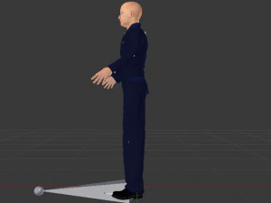 Male Mechanic 3D Model