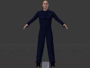 Male Mechanic 3D 模型