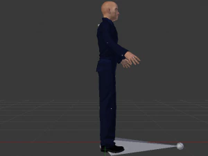 Male Mechanic 3D Model
