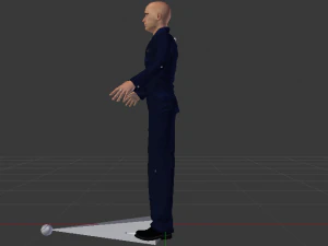 Male Mechanic 3D Model
