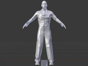 Male Mechanic 3D Model
