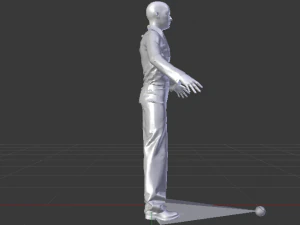 Male Mechanic 3D Model