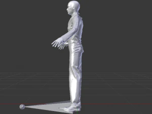Male Mechanic 3D Model