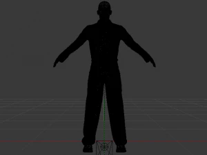 Male Mechanic 3D Model