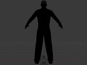 Male Mechanic 3D Model