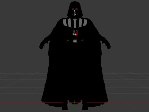 Darth Vader Suit 3D Model