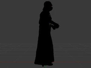 Darth Vader Suit 3D Model